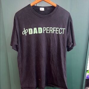 Dad Perfect Black T-Shirt